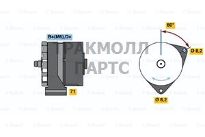 АВТОЗАПЧАСТЬ - 0120489065