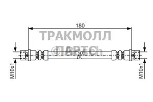 ШЛАНГ ТОРМОЗНОЙ - 1987476018