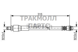 ТОРМОЗНОЙ ШЛАНГ - 1987476032