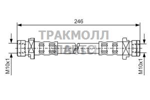 ТОРМОЗНОЙ ШЛАНГ - 1987476071
