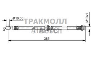 ТОРМОЗНОЙ ШЛАНГ - 1987476110