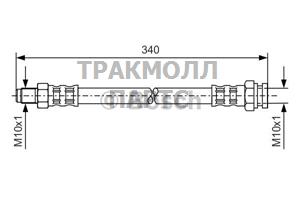 ШЛАНГ ТОРМОЗНОЙ - 1987476121