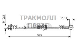 ТОРМОЗНОЙ ШЛАНГ - 1987476131