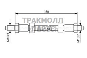 ТОРМОЗНОЙ ШЛАНГ - 1987476141