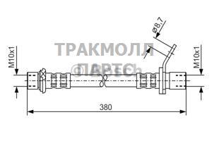 ТОРМОЗНОЙ ШЛАНГ - 1987476162