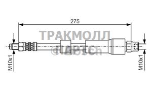 ШЛАНГ ТОРМОЗНОЙ - 1987476174