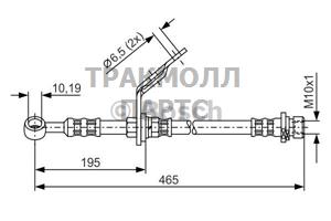 ТОРМОЗНОЙ ШЛАНГ - 1987476187