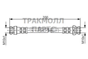 ТОРМОЗНОЙ ШЛАНГ - 1987476190