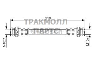 ТОРМОЗНОЙ ШЛАНГ - 1987476193