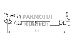 ТОРМОЗНОЙ ШЛАНГ - 1987476202