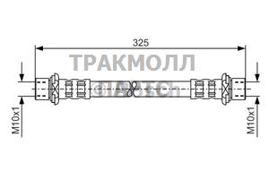 ТОРМОЗНОЙ ШЛАНГ - 1987476205