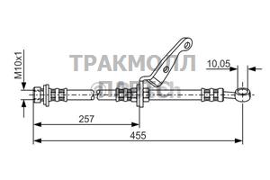 ТОРМОЗНОЙ ШЛАНГ - 1987476206