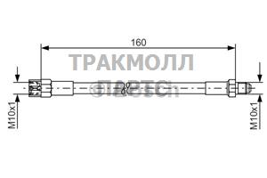 ШЛАНГ ТОРМОЗНОЙ - 1987476230