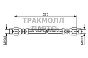 ТОРМОЗНОЙ ШЛАНГ - 1987476234