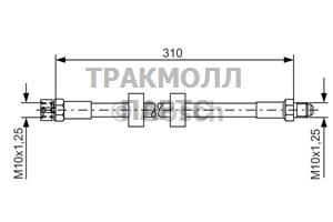 ТОРМОЗНОЙ ШЛАНГ - 1987476240