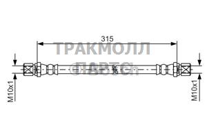ТОРМОЗНОЙ ШЛАНГ - 1987476263