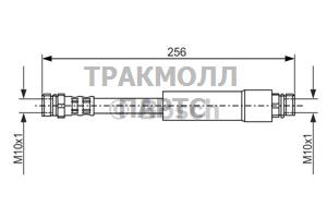 ШЛАНГ ТОРМОЗНОЙ - 1987476284