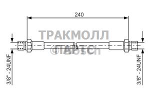 ТОРМОЗНОЙ ШЛАНГ - 1987476288