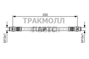 ШЛАНГ ТОРМОЗНОЙ - 1987476309