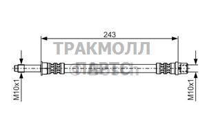 ШЛАНГ ТОРМОЗНОЙ - 1987476313