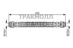 ШЛАНГ ТОРМОЗНОЙ - 1987476330