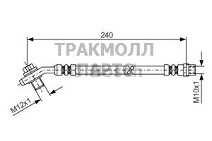 ШЛАНГ ТОРМОЗНОЙ - 1987476332