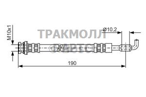 ТОРМОЗНОЙ ШЛАНГ - 1987476338