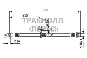 ТОРМОЗНОЙ ШЛАНГ - 1987476355