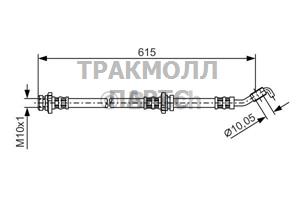 ТОРМОЗНОЙ ШЛАНГ - 1987476363