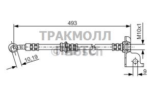 ТОРМОЗНОЙ ШЛАНГ - 1987476371