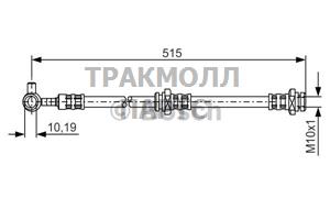 ТОРМОЗНОЙ ШЛАНГ - 1987476376