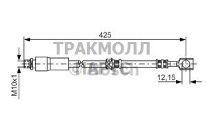 ТОРМОЗНОЙ ШЛАНГ - 1987476386