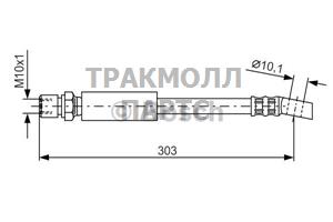 ТОРМОЗНОЙ ШЛАНГ - 1987476426