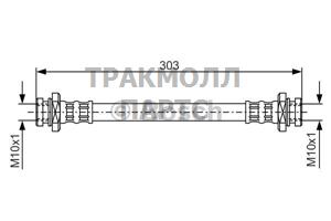 ТОРМОЗНОЙ ШЛАНГ - 1987476436