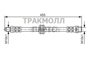 ШЛАНГ ТОРМОЗНОЙ - 1987476444