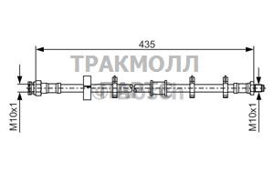 ТОРМОЗНОЙ ШЛАНГ - 1987476445