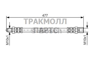 ТОРМОЗНОЙ ШЛАНГ - 1987476446