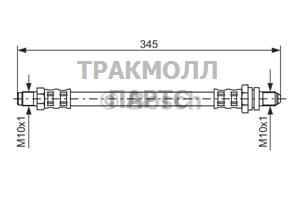 ТОРМОЗНОЙ ШЛАНГ - 1987476447