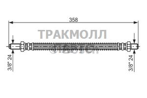 ТОРМОЗНОЙ ШЛАНГ - 1987476482