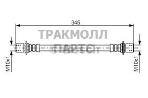 ТОРМОЗНОЙ ШЛАНГ - 1987476497