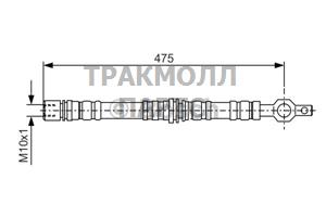 ТОРМОЗНОЙ ШЛАНГ - 1987476498