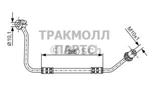 ТОРМОЗНОЙ ШЛАНГ - 1987476512