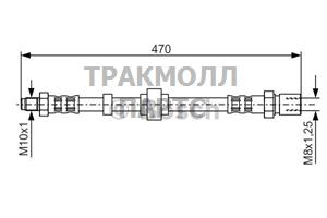 ТОРМОЗНОЙ ШЛАНГ - 1987476524