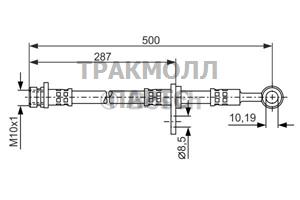 ТОРМОЗНОЙ ШЛАНГ - 1987476526