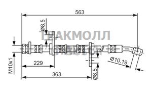 ТОРМОЗНОЙ ШЛАНГ - 1987476527