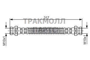 ТОРМОЗНОЙ ШЛАНГ - 1987476539
