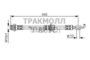 ТОРМОЗНОЙ ШЛАНГ - 1987476540