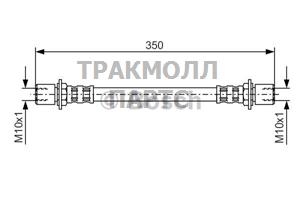 ТОРМОЗНОЙ ШЛАНГ - 1987476552