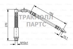ТОРМОЗНОЙ ШЛАНГ - 1987476553