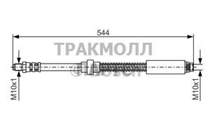 ТОРМОЗНОЙ ШЛАНГ - 1987476559